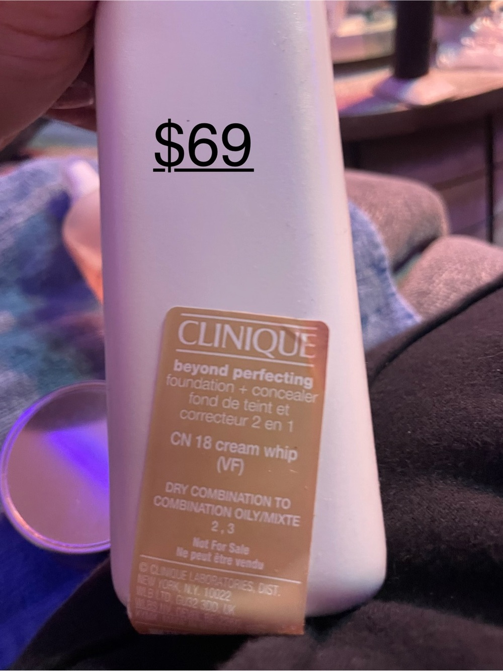 Clinique Beyond Perfecting Foundation + Concealer — Cream (Beige)
